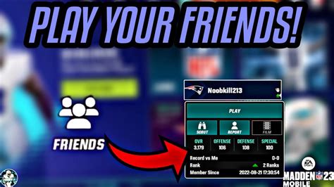 how to play with friends on madden 24 mobile